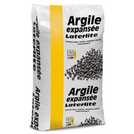 BILLE D'ARGILE EXPANSEE "LATERLITE" en SAC de 50 Litres