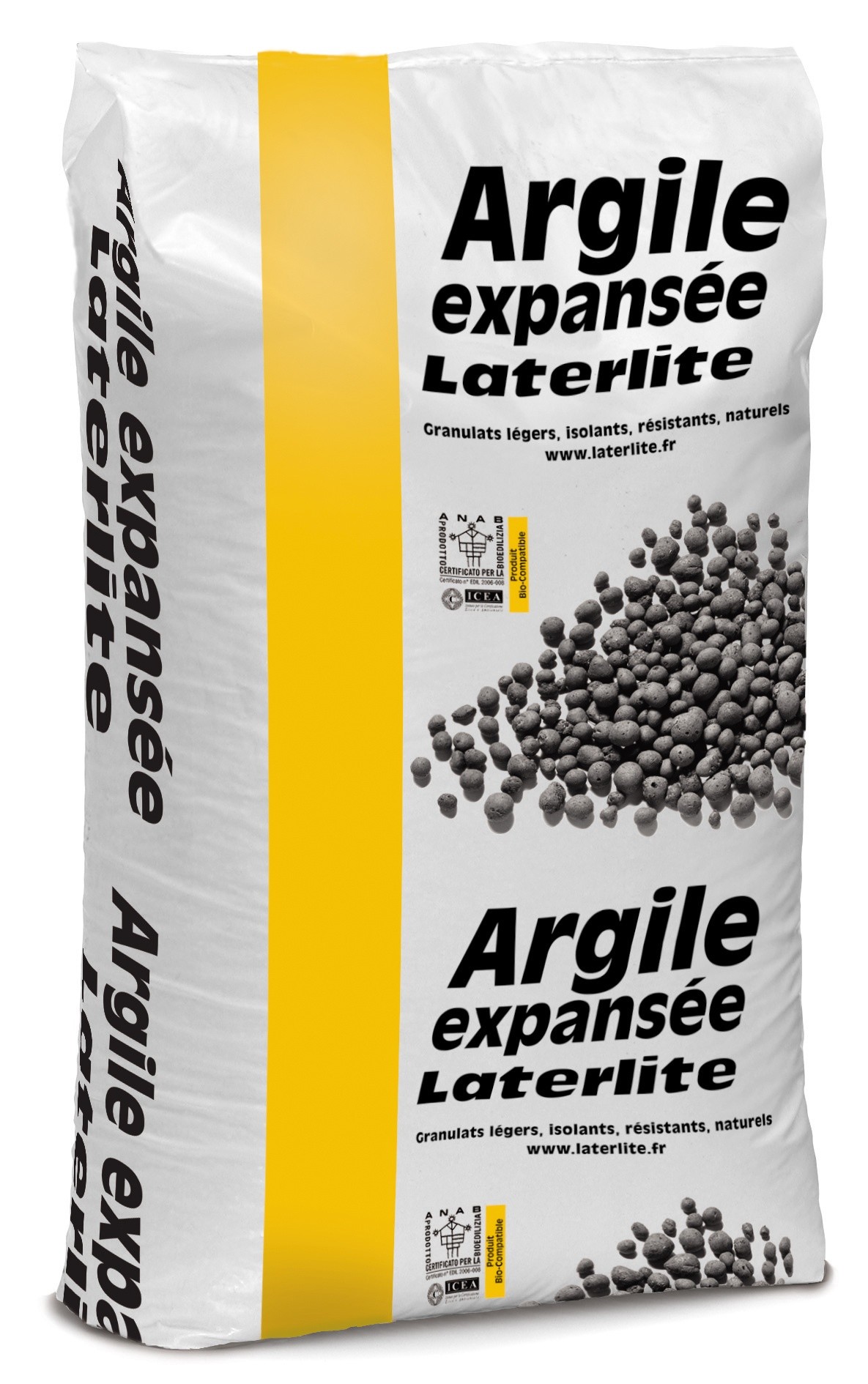 BILLE D'ARGILE EXPANSEE LATERLITE en SAC de 50 Litres